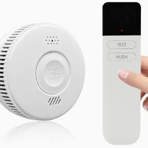 Wireless Internet 433 Fire Smoke Sensing Alarm/Household Commercial Smoke Detector(wechat:13510231336) thumbnail-1