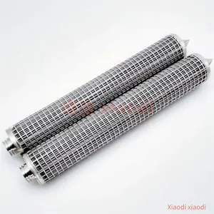 10-inch Ss316l Pleated Water Filter Cartridge, 10 - 20 Microns, Cylindrical Sintered Metal Filter for Water Treatment Machinery - Pleated Filter Element thumbnail-1