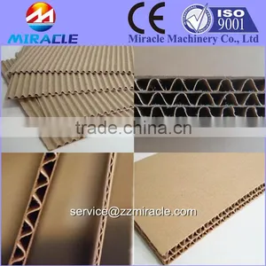 Corrugated Cardboard Production Line for Sale, Fluted Cardboard Making Machine thumbnail-2