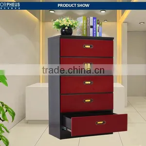 Godrej Drawer Cabinet Designs Steel Filing Cabinet Luoyang Office Metal 5 Drawer File Cabinet thumbnail-2