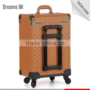 Professional PVC Rolling Makeup Case With Drawers thumbnail-3