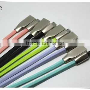 Colored Micro USB Android Steel Data Cable for MOTO G/X/E thumbnail-2
