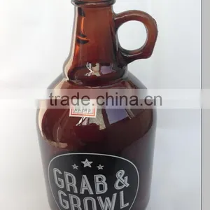 2000ml Amber Glass Jugs thumbnail-1