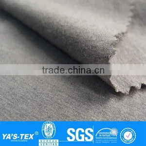 Grey Bamboo Charcoal 57 Polyester 3 Spandex Fabric Warp Elastic Stretch Textile Fabric For Sportswear Jacket Shirt thumbnail-1