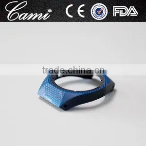Low MOQ Blue 3D Carbon Fiber Watch Case and Bezel Insert for Man Watches thumbnail-5