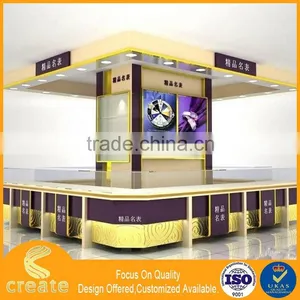 Professional Factory Watch Display With Customize Area Front Door Glass Display Cabinet thumbnail-1