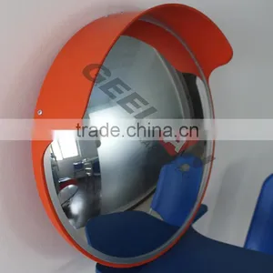 PC Orange Safety Convex and Concave Mirrors thumbnail-2