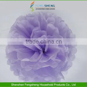 10" Tissue Paper Pompoms Flowers Ball Wedding Table BabyShower Decoration thumbnail-5