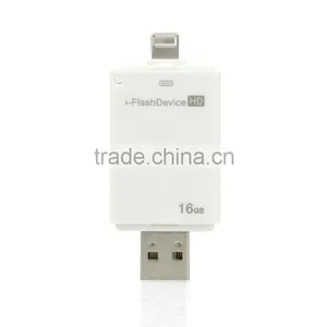 4GB-128GB Plastic OTG USB Flash Drives For Iphone thumbnail-1