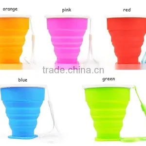 2015 Silicone Collapsible Water Bottle, Water Sport Cup thumbnail-1