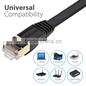 Flat Cat7 SSTP Lan Cable With High Quality thumbnail-5