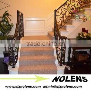 Decorative Wrought Iron Indoor & Outdoor Spiral Stair Railings Design thumbnail-1