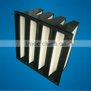 F9-H13 V Shape Medium Fine Filter for AHU or Gas Turbine thumbnail-1