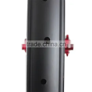 2016 New Carbon Beadless Wheelset 50mm Wide 650b+ Carbon Wheels for 27.5 Plus Bikes Tubeless Compatible Quality Choice thumbnail-2