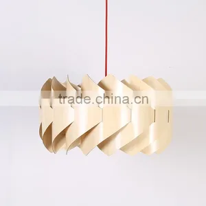 LED Pendant Light JK-8005B-27 Wood Art Industrial Single Pendant Light Lamp thumbnail-4