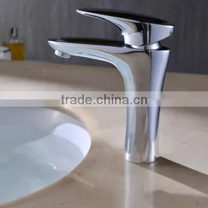 Gold Bathroom Faucet High Lever Good Price thumbnail-3