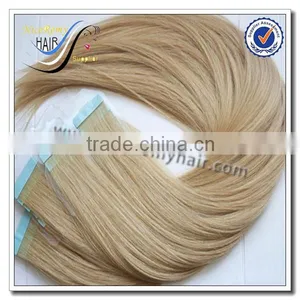 Wholesale Top Quality Fast Delivery Tape in Remy Hair Extensions 100 Virgin Human Hair Best Selling Products in Europe thumbnail-1