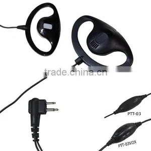 WT-232 Super Lightweight D-Ring Two Way Radio Earphone thumbnail-1