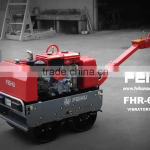 Gasoline Hydraulic Walk Behind Vibratory Road Roller Compactor FHR600C thumbnail-3