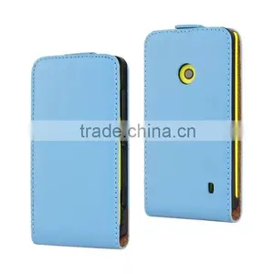 For Nokia 525 Case Cover Luxury Pouch Top Leather Flip Bag thumbnail-6