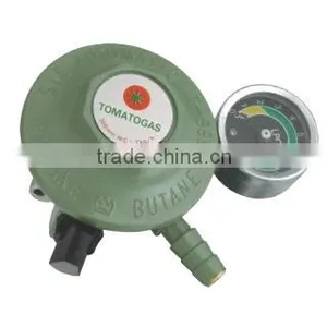 High Quality Auto LPG Regulator Valve With Meter, Zinc Alloy Gas Valve With Child Lock Switch thumbnail-1