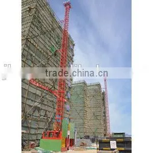 SS100 /100 Material Hoist/Construction Lifter/Material Cargo Lift From China Factory thumbnail-5