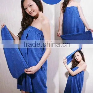 YIWU Manufacturer Plain Color Microfiber Bathrobes thumbnail-1