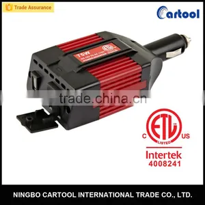 Modified Sine Wave Power Inverter 75w DC 12V/24V to AC 220v thumbnail-2