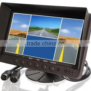 7" Heavy-duty Digitalcar Tft Lcd Sun Shade Lcd Monitor With 12v dc Rca Video Input thumbnail-3