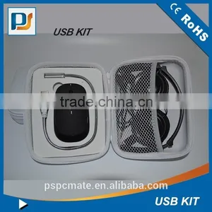 Office Travel Kit With Wireless Mouse / Headphone and USB Light thumbnail-3