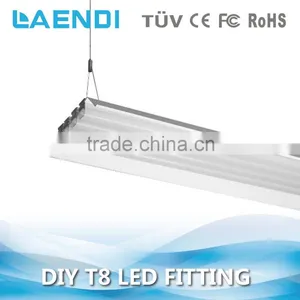 3year Warranty Integrated 0.6m T8 LED Tube TUV CE Approval 100LM/W High Luminous T8 LED Tube 18W thumbnail-1
