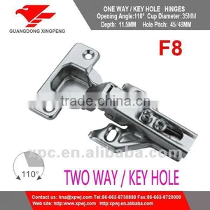 FA8 Full Cover Two Way Key Hole Hinge FGV Cabinget Hinge thumbnail-4