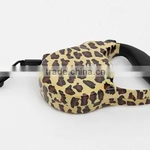 Hot Sale Wholesale Leopard Auto Retractable Wireless Dog Leash thumbnail-3