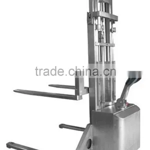 China Wide Legc Electric Stainless Hydraulic Stacker thumbnail-2