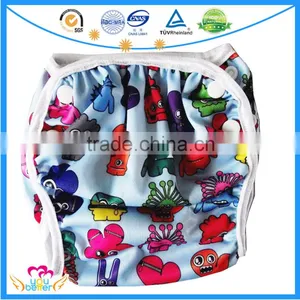 Reusable Baby Swim Diapers Pul Swimwear Mesh Swimming Diaper thumbnail-1