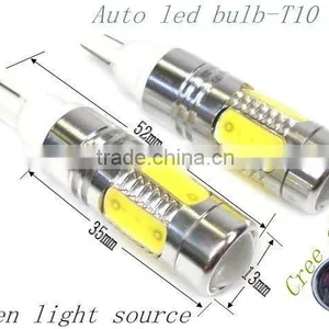 TOP Sales- T10 11W High Power -newest Auto Led Bulbs 5W Cree Chip+6W Side Led Chips-hottest Led Car Lighting T10 11w thumbnail-1
