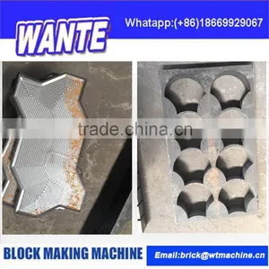WANTE MACHINERY QT10-15 Russia Compressed Earth Brick Block Machine thumbnail-5