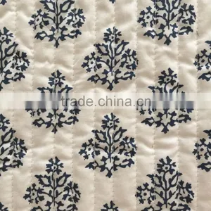 Quilted Fabric, Printed Embroidered Stripe Quilting Fabric,printed Quilted Coat Fabric thumbnail-1