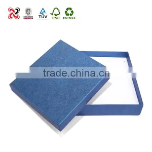 Wholesale Royal Blue Recycled Cardboard Shoe Boxes thumbnail-1