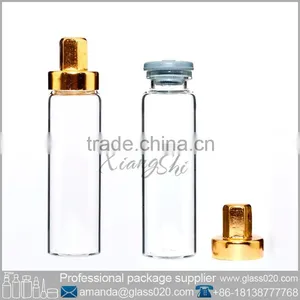 Clear Glass Vial With Cap and Inner thumbnail-3