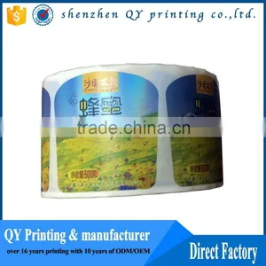 Hot Sale Promotional Honey Bottle Adhesive Label, Sweet Bee Honey Sticker thumbnail-3