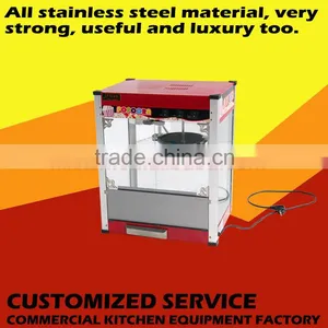 High Quality Commercial Automatic Commercial Popcorn Machine Price With CE for Sale thumbnail-2