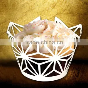 Cheap and Fine Colorful Design Beautiful Wedding Decors Baking Cake Cups thumbnail-1