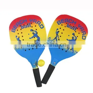 Wooden Beach Rackets With Holes, Wooden Beach Tennis Rackets thumbnail-1