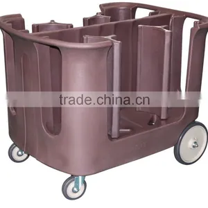 Rotomolded Plate Collection Service Vehicles Dish Adjustable Service Vehicles Dish Trolly thumbnail-1