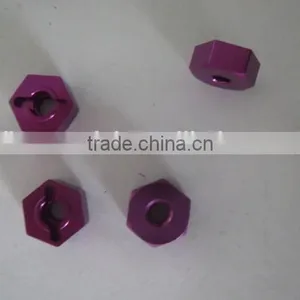 1/10 rc Car Upgrade Spare Parts 102042 Wheel Hex Nut(Al.) thumbnail-3