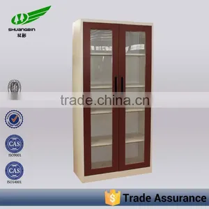 Red Color Metal Filing Cabinet Locker thumbnail-1