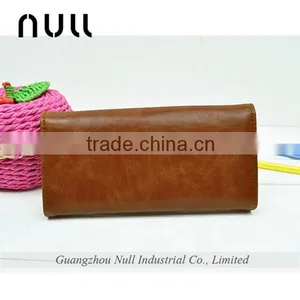 China Supplier Custom Leather Elegance Wallets for Young Lady thumbnail-5