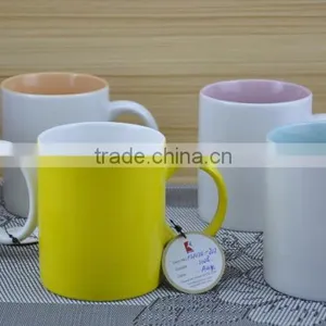 11OZ Enamel Butterfly Design Full Decal Print Coffee Cups, Shiny Surface New Bone China Mug, KL8009-329B thumbnail-4