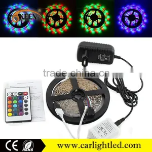 Rgb Self Adhesive CE ROHS Led Strip 3528 300smd 4.8 Watt per Meter Grow Light Kit 12v Waterproof IP65 for Decoration thumbnail-3